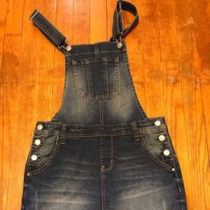 Denim overalls